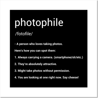 Photophile T-shirt Posters and Art